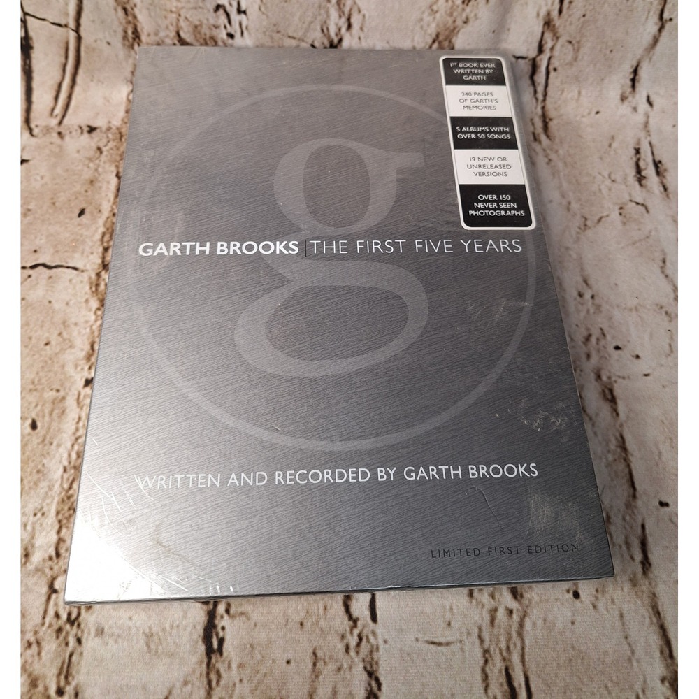 Garth Brooks The Anthology Part 1 The First Five Years 5 CD Book Set Limited Ed